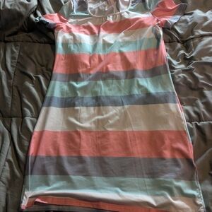 Striped Multicolor Kids Dress